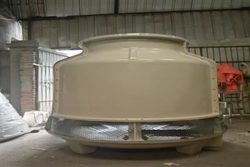 圆形玻璃钢冷却塔 —— 工业循环水降温优选设备